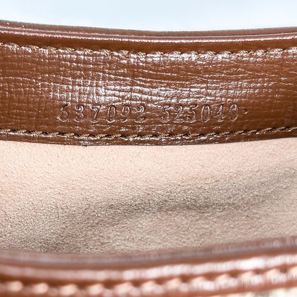 Gucci Jackie 1961 GG Supreme Mini Hobo Crossbody Bag - Picture 9 of 11